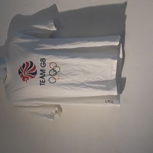 TEAM  GB GREAT BRITAIN OLYMPIC SZ. XL  WHITE T SHIRT